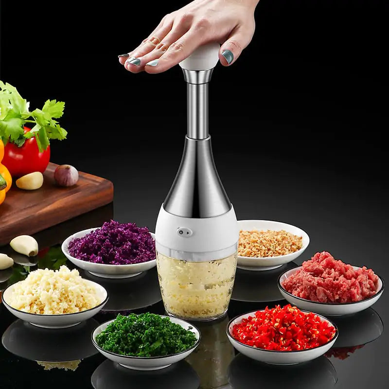 Multifunctional Stainless Steel Garlic Masher